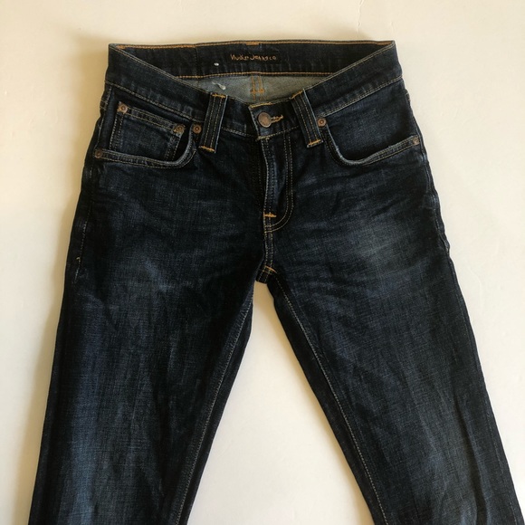 Nudie Tight Long John Jeans Size 25 - Picture 3 of 8